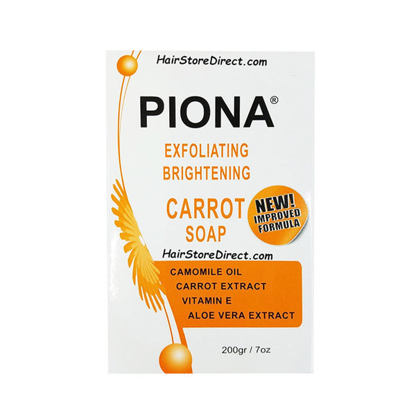 PIONA Exfoliating Brightening Soap [CARROT] 7oz