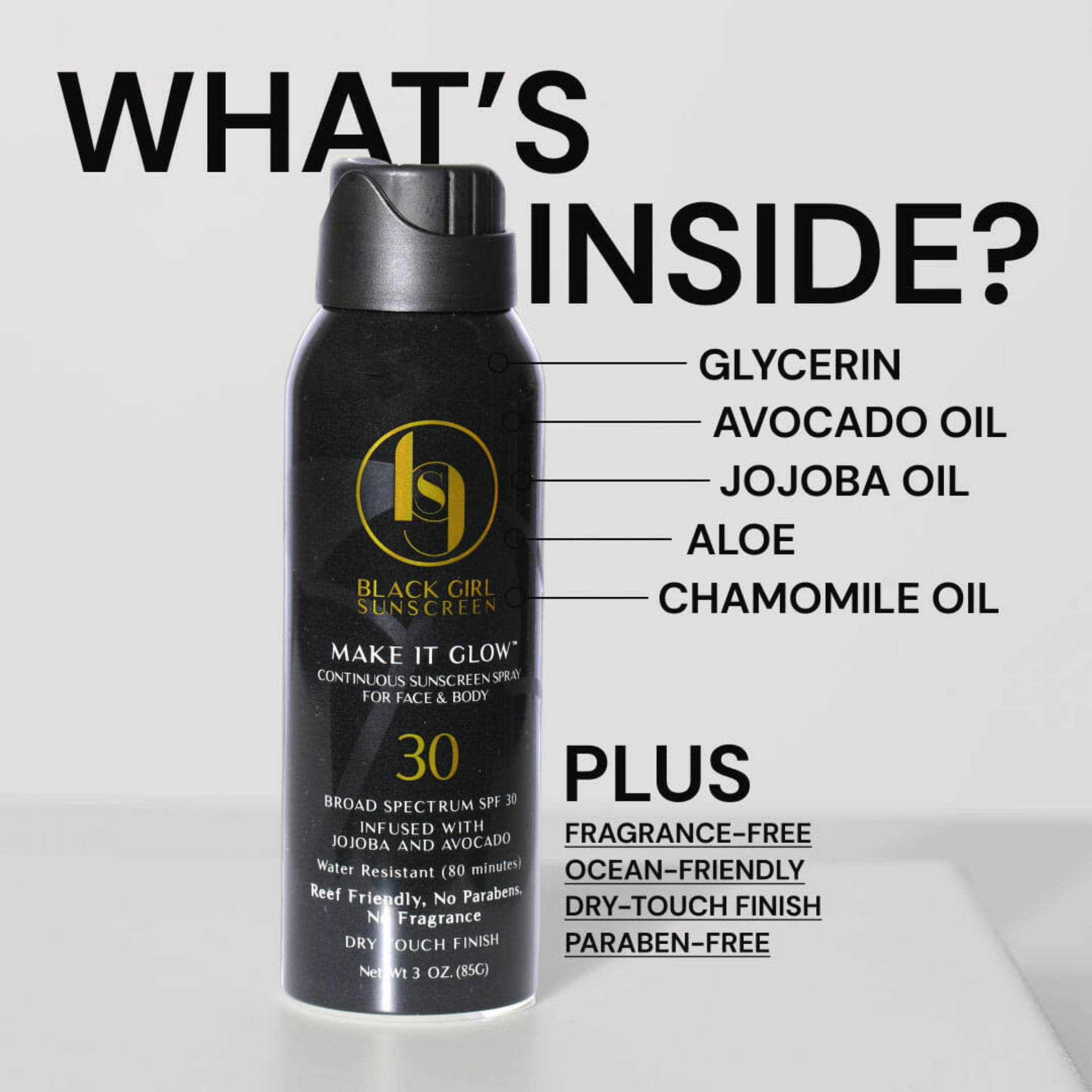 Spray solaire Make It Glow SPF 30