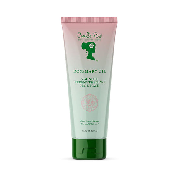 Masque capillaire fortifiant 5 minutes à l'huile de romarin et à la rose de Camille, 240 ml