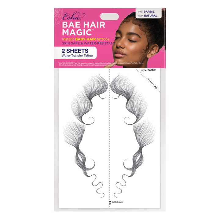 ESHA Bae Hair Instant Tatto Sticker - Barbie