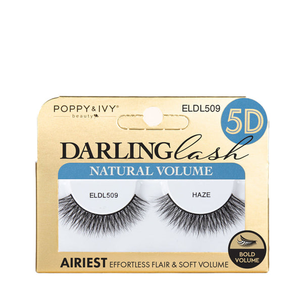 ABSOLUTE NEW YORK Poppy & Ivy 5D Darling Multi Dimensional Lashes HAZE #ELDL509