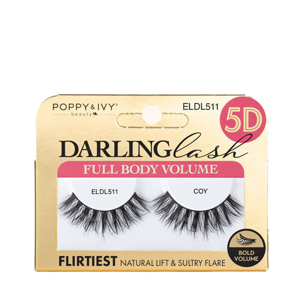 ABSOLUTE NEW YORK Poppy & Ivy 5D Darling Multi Dimensional Lashes COY #ELDL511