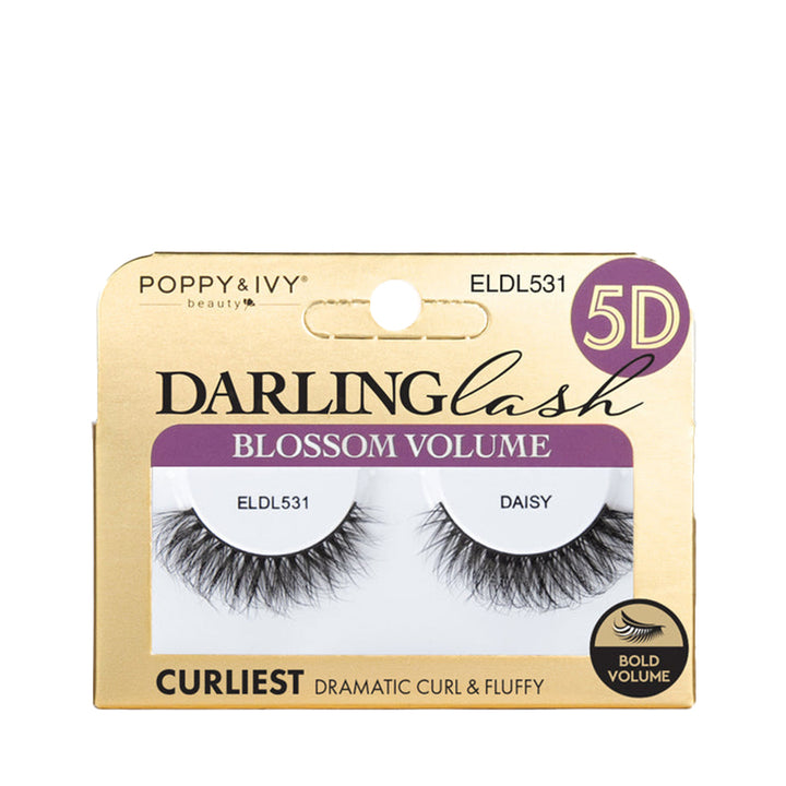 ABSOLUTE NEW YORK Poppy & Ivy 5D Darling Multi Dimensional Lashes DAISY #ELDL531