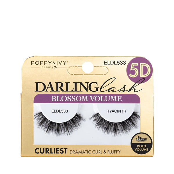 ABSOLUTE NEW YORK Poppy & Ivy 5D Darling Multi Dimensional Lashes HYACINTH #ELDL533