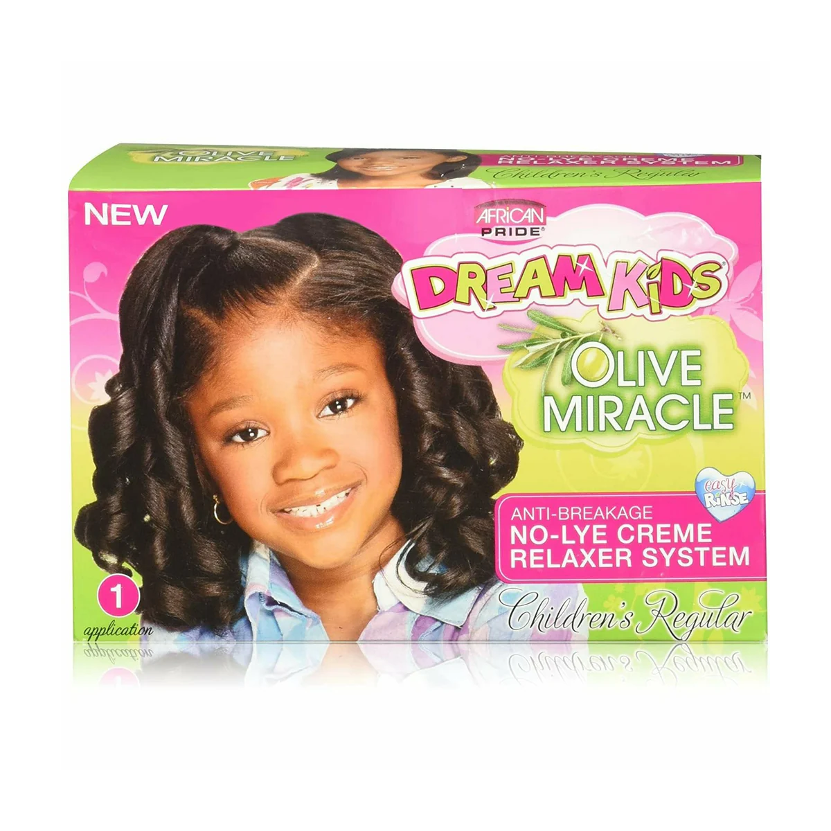Kit de défrisage crème sans soude Dream Kids - Régulier