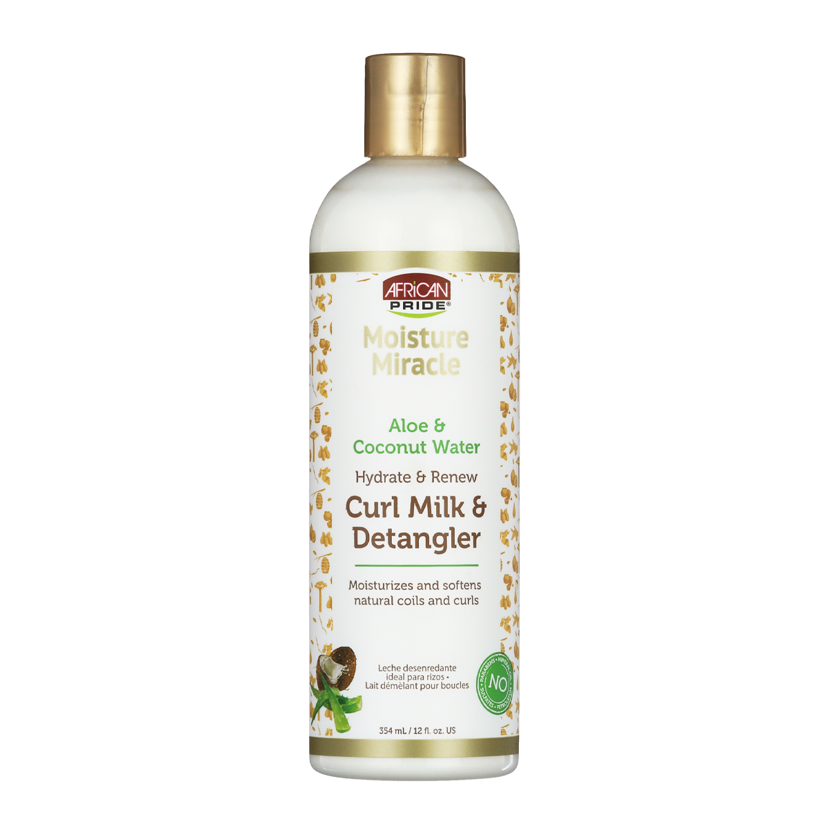 Lait démêlant et hydratant Miracle Curl Milk &amp; Demangle
