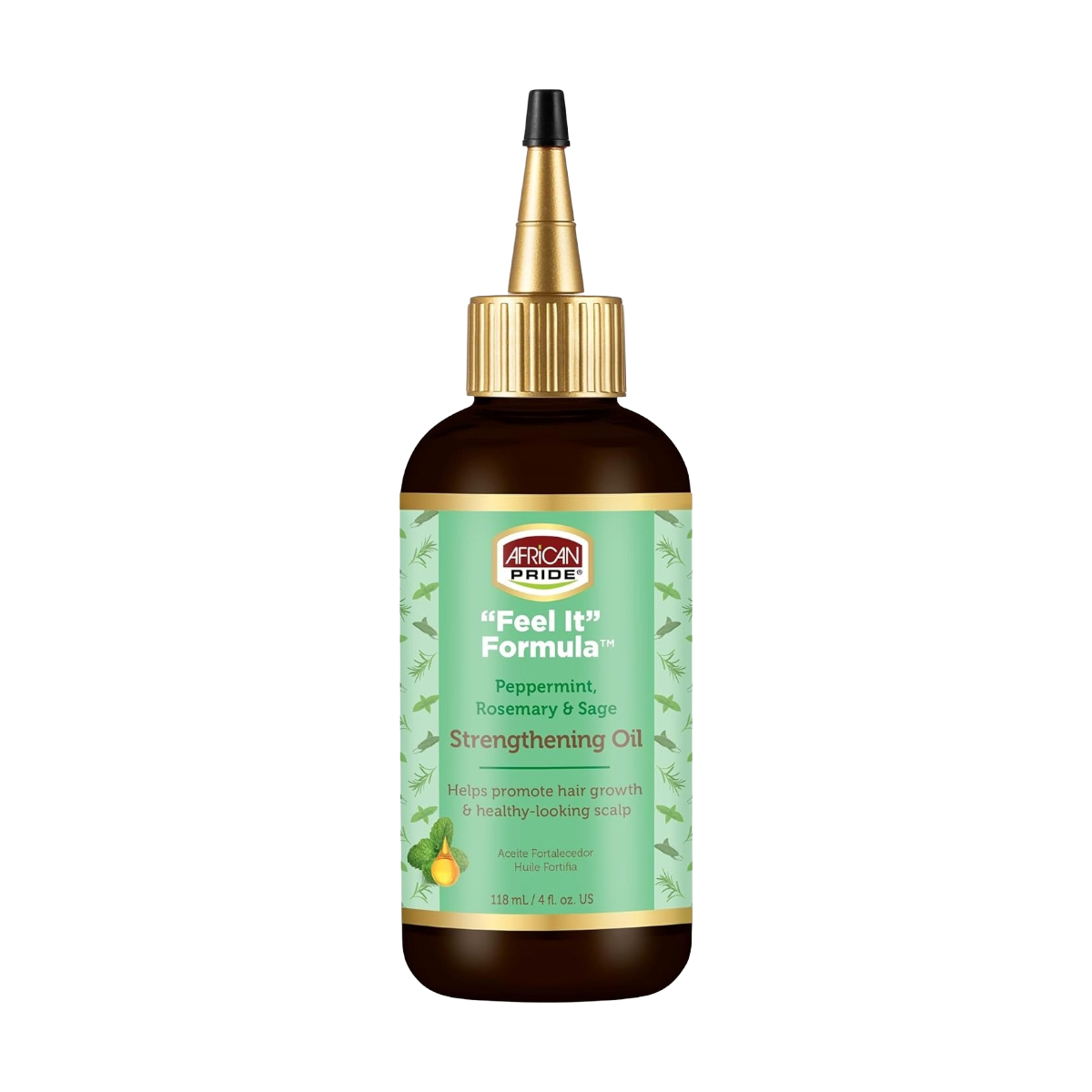 AFRICAN PRIDE Huile Fortifiante Formule Feel It 4oz
