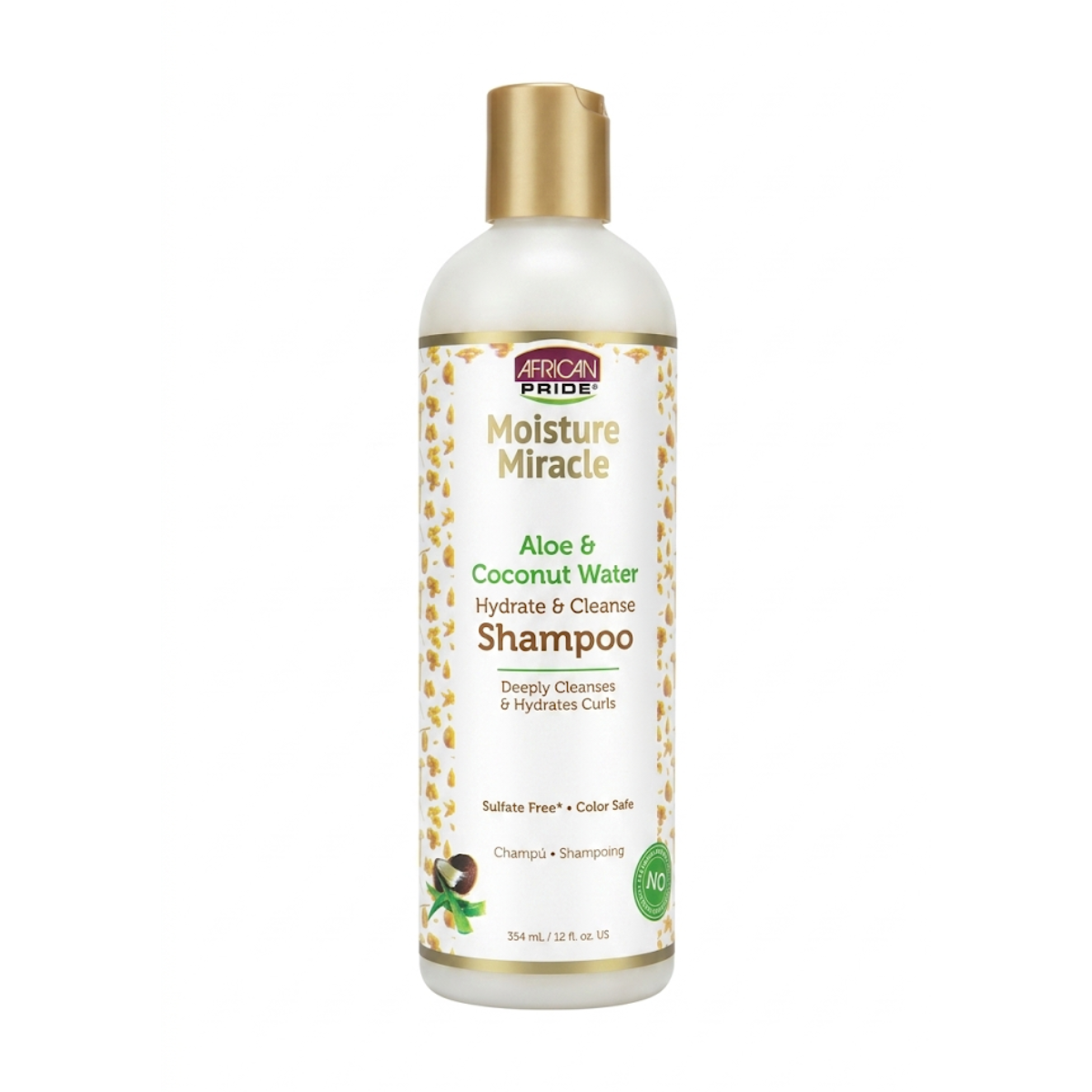 AFRICAN PRIDE Moisture Miracle Shampooing à l'aloe et à l'eau de coco 12oz