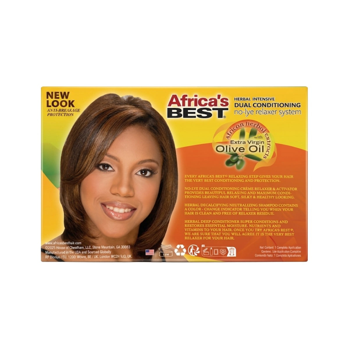 Africa's BEST Trousse De Défrisant Intensif Aux Plantes [Super]