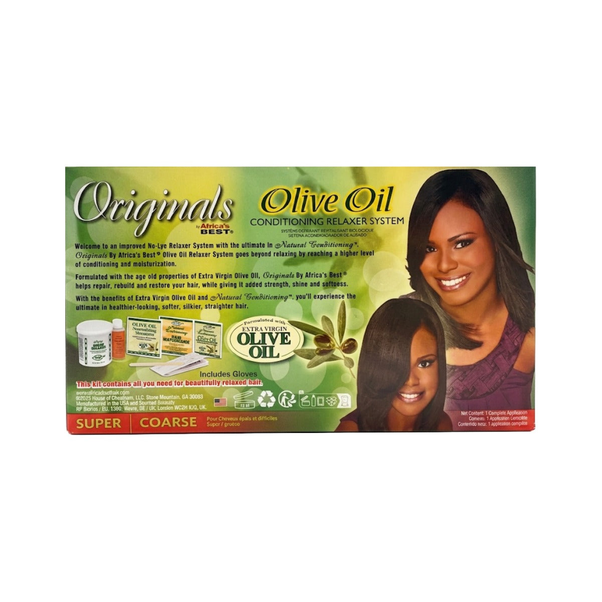 Africa's BEST Trousse De Défrisant Originals [Super]