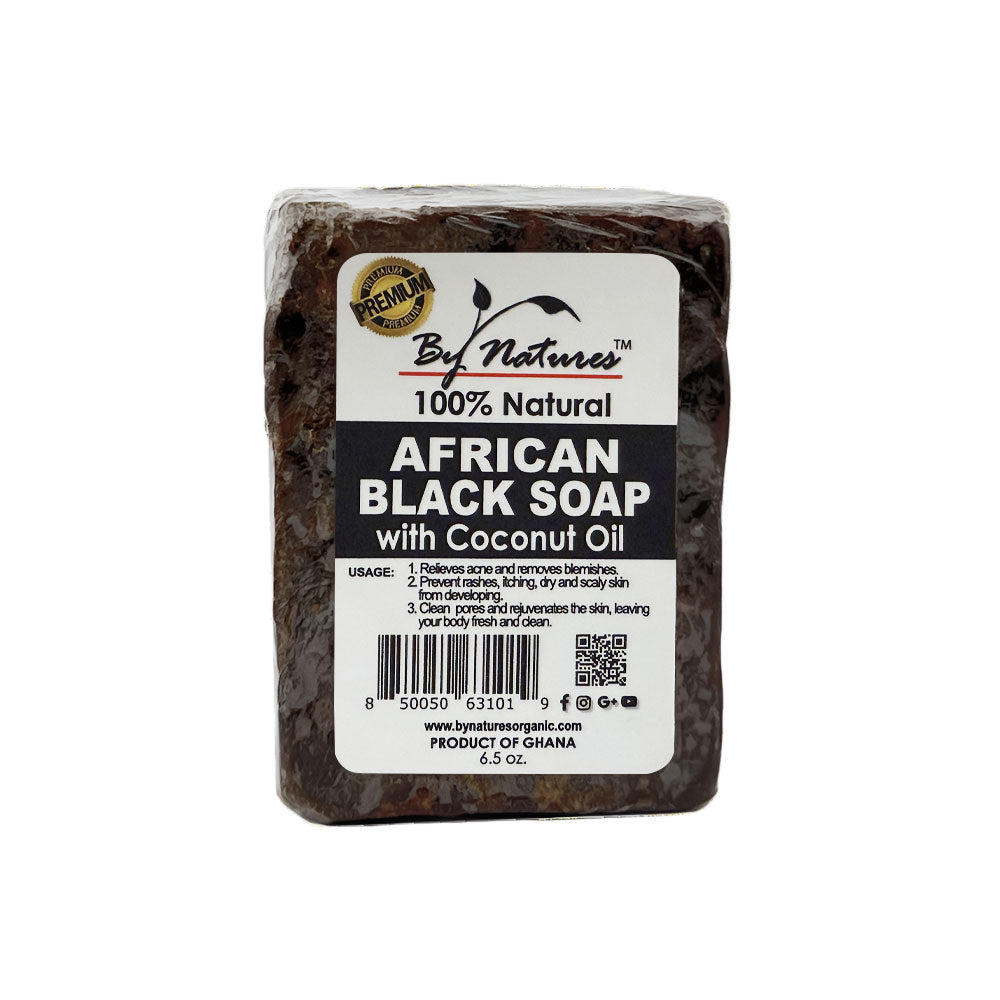 Savon noir africain [huile de coco]