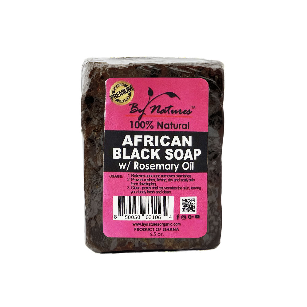 Savon noir africain [huile de romarin] 