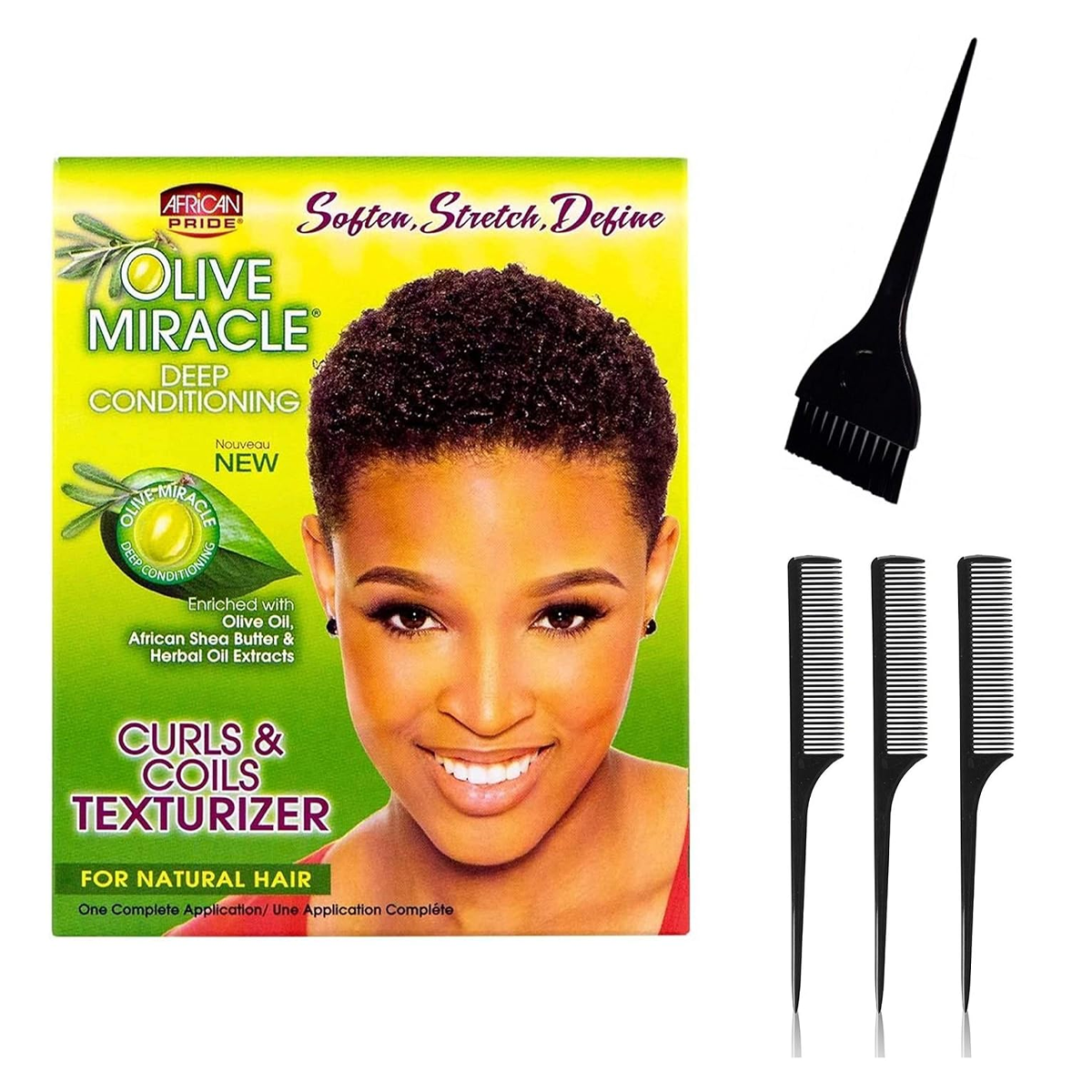 Kit texturisant Olive Miracle Curls &amp; Coils