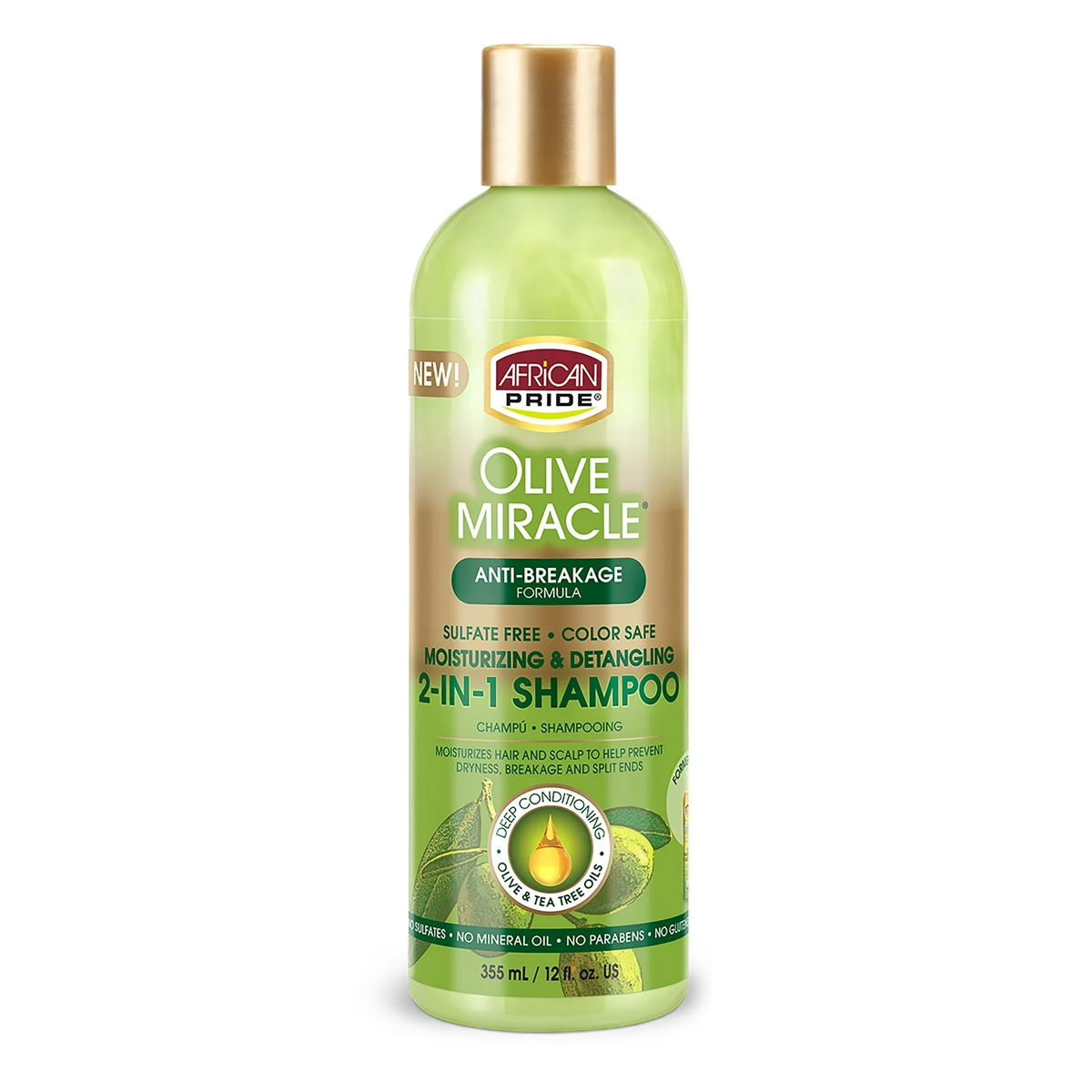 Shampoing et après-shampoing 2 en 1 Olive Miracle