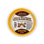 African Diamond Shea Butter [Yellow Smooth] 8oz