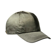 All Over Silky Satin Baseball Cap [Khaki] #FH012