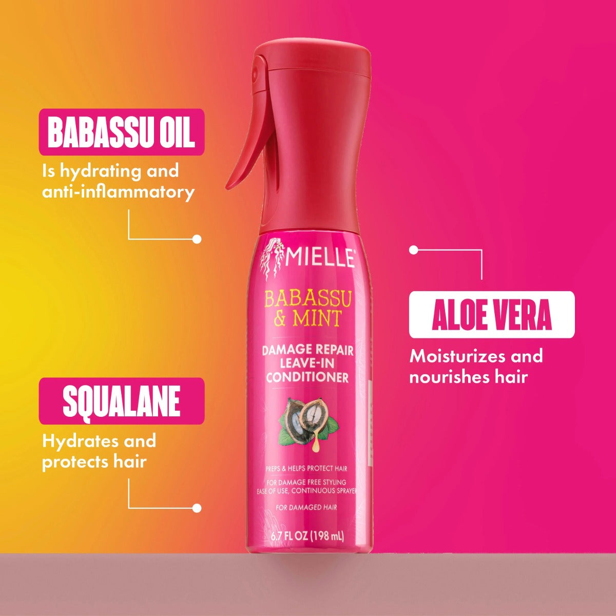 Babassu & Mint Damage Repair Leave-In Conditioner