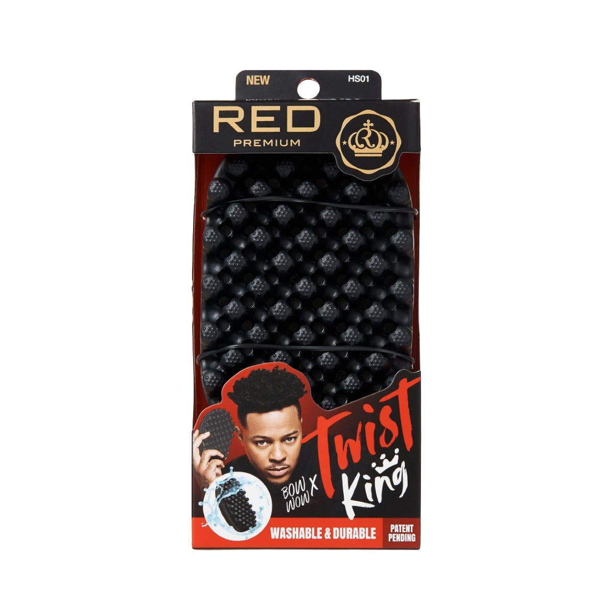 Brosse coiffante de luxe Bow Wow X Twist King Premium [Standard] #HS01