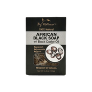 By Natures African Black Soap [Black Castor Oil] 6oz
