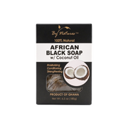 By Natures African Black Soap [Coconut Oil] 6oz