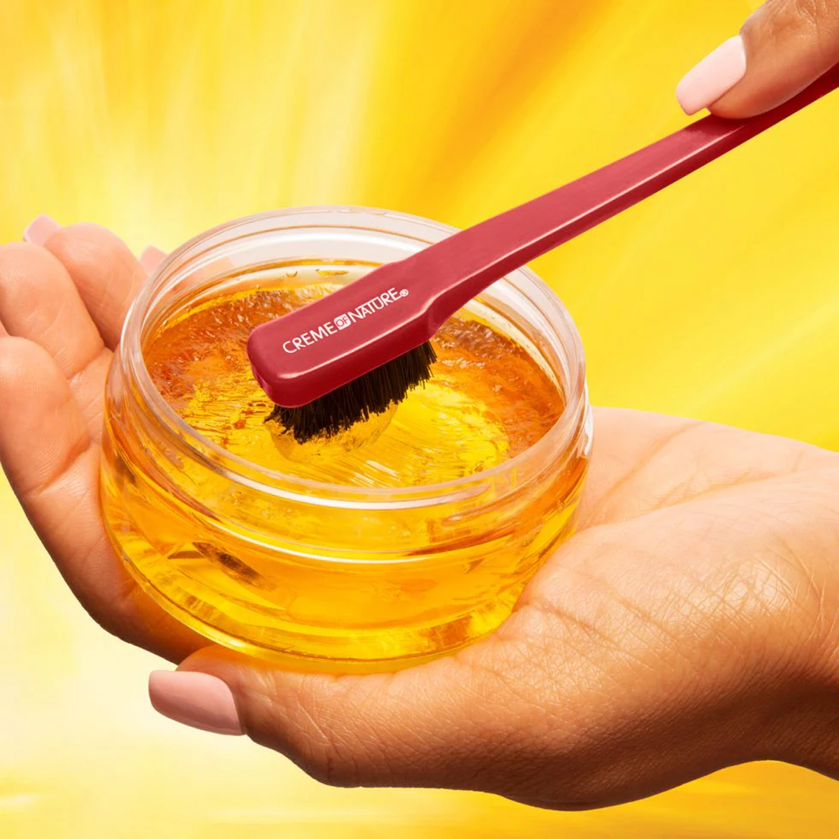 CREME OF NATURE Argan Oil Perfect Edges [Dark Brown] 2.25oz