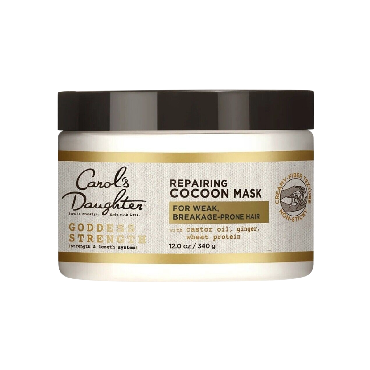 Masque Cocoon Réparateur Force de Déesse de Carol's Daughter 12oz
