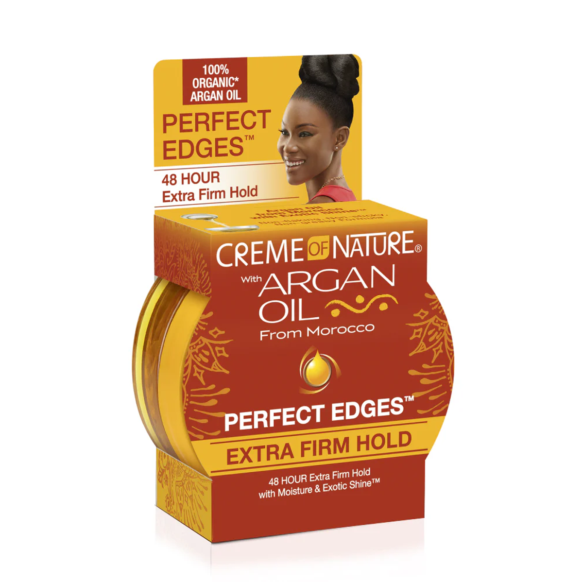 Crème de la nature à l'huile d'argan Perfect Edges 2,25 oz [tenue extra]