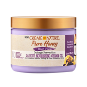 CREME OF NATURE Pure Honey Hair Food 24-Hour Nourishing Cream Oil 4.7oz