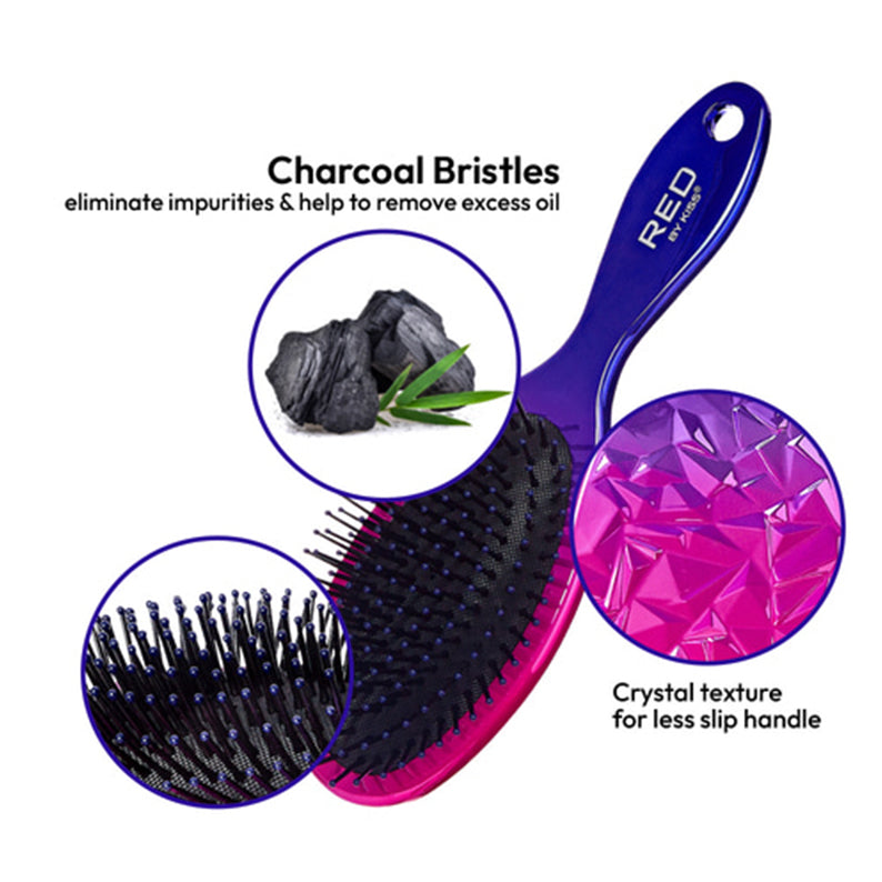 Crystal Charcoal Brush [Oval] #HH82