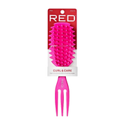 Curl & Care Detangle Brush [Pink] #HH273