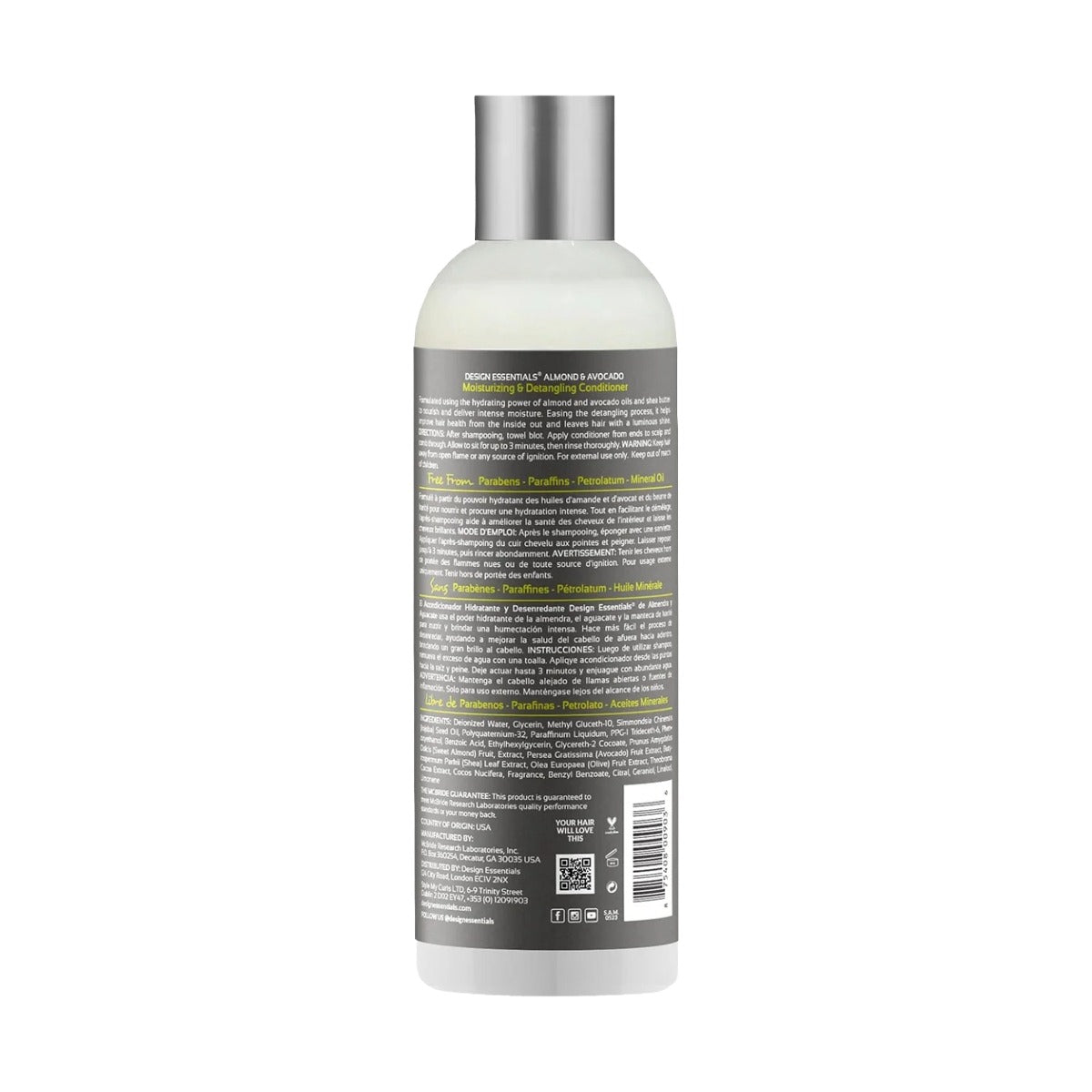 DESIGN ESSENTIALS Almond & Avocado Conditioner 12oz