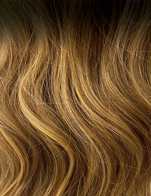 Perruque synthétique à dentelle frontale avec ligne de cheveux fondue Suvi