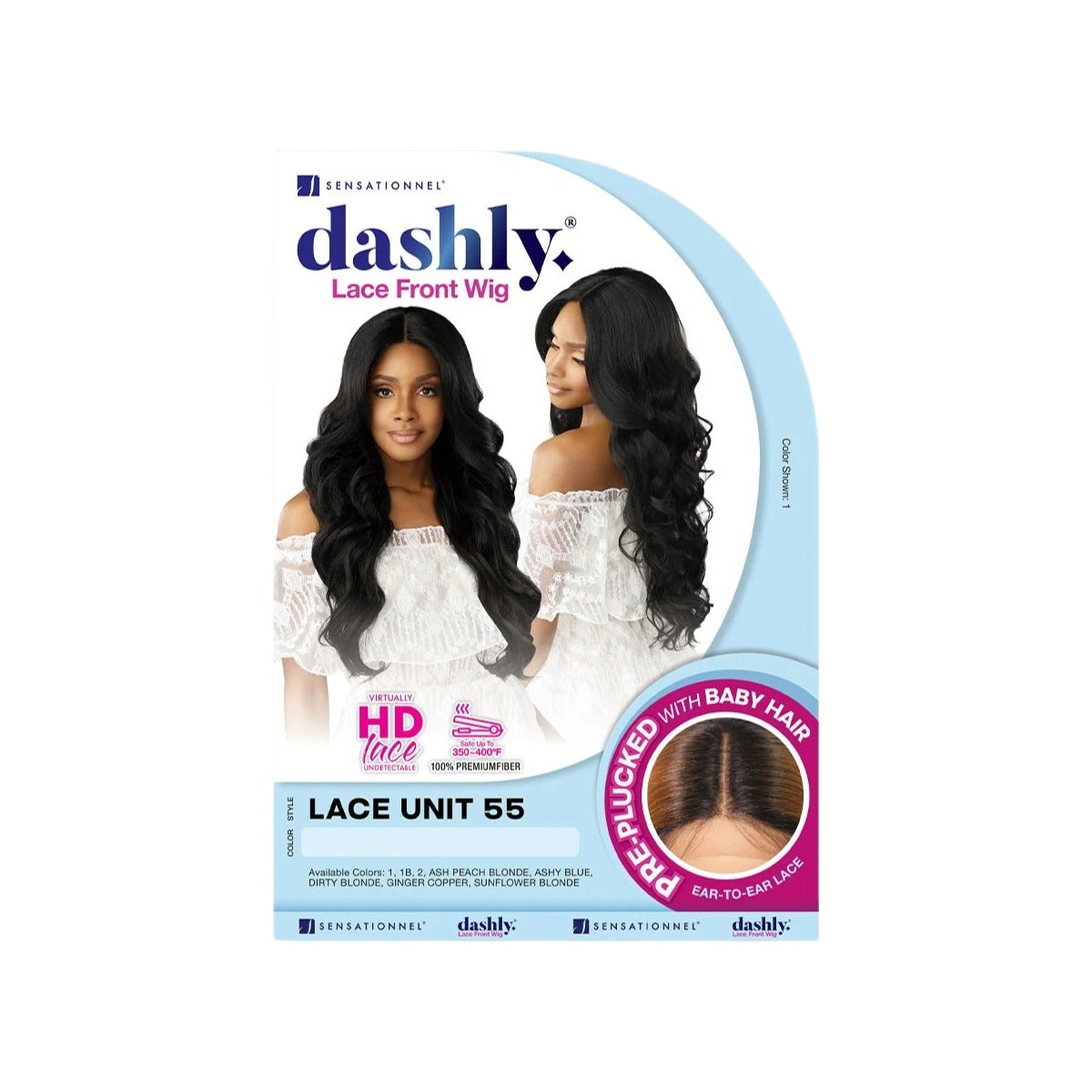 PERRUQUE EN DENTELLE DASHLY UNITÉ 55