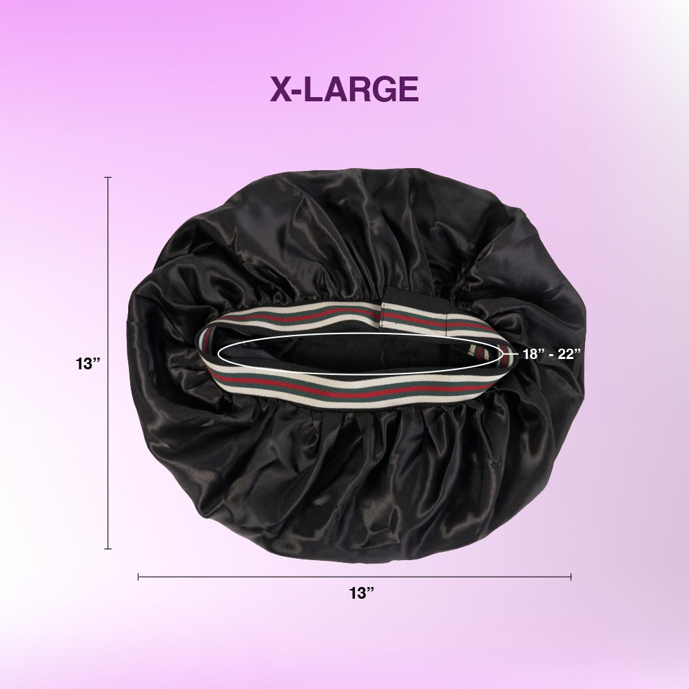 Day & Night Adjustable Fashion Bonnet #HQ242 [Stripe]