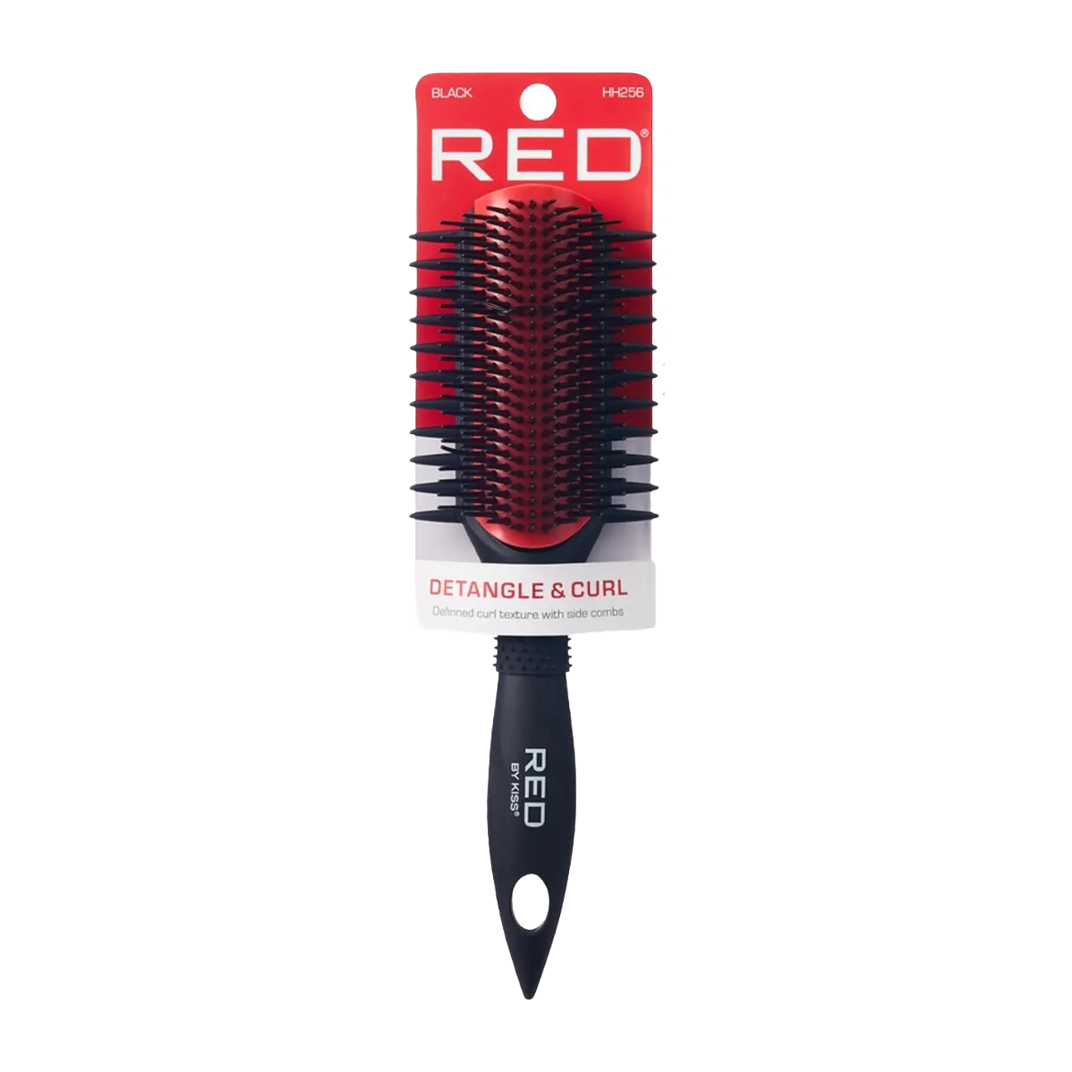 Detangle And Curl Defining Brush [Black] #HH256