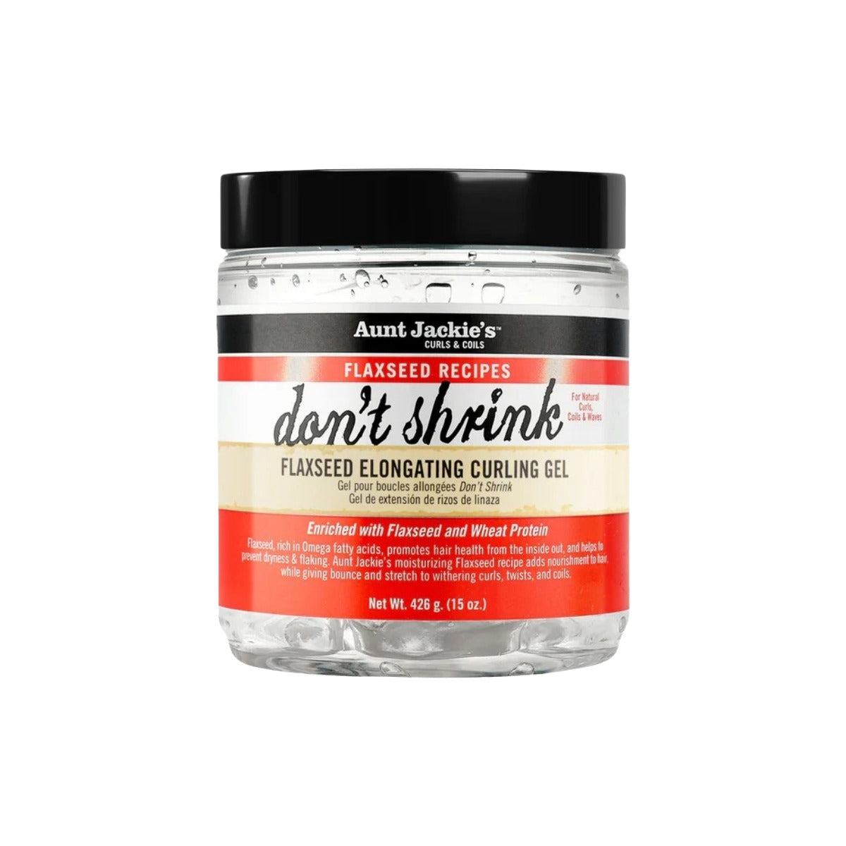 Gel allongeant et bouclant aux graines de lin Don't Shrink