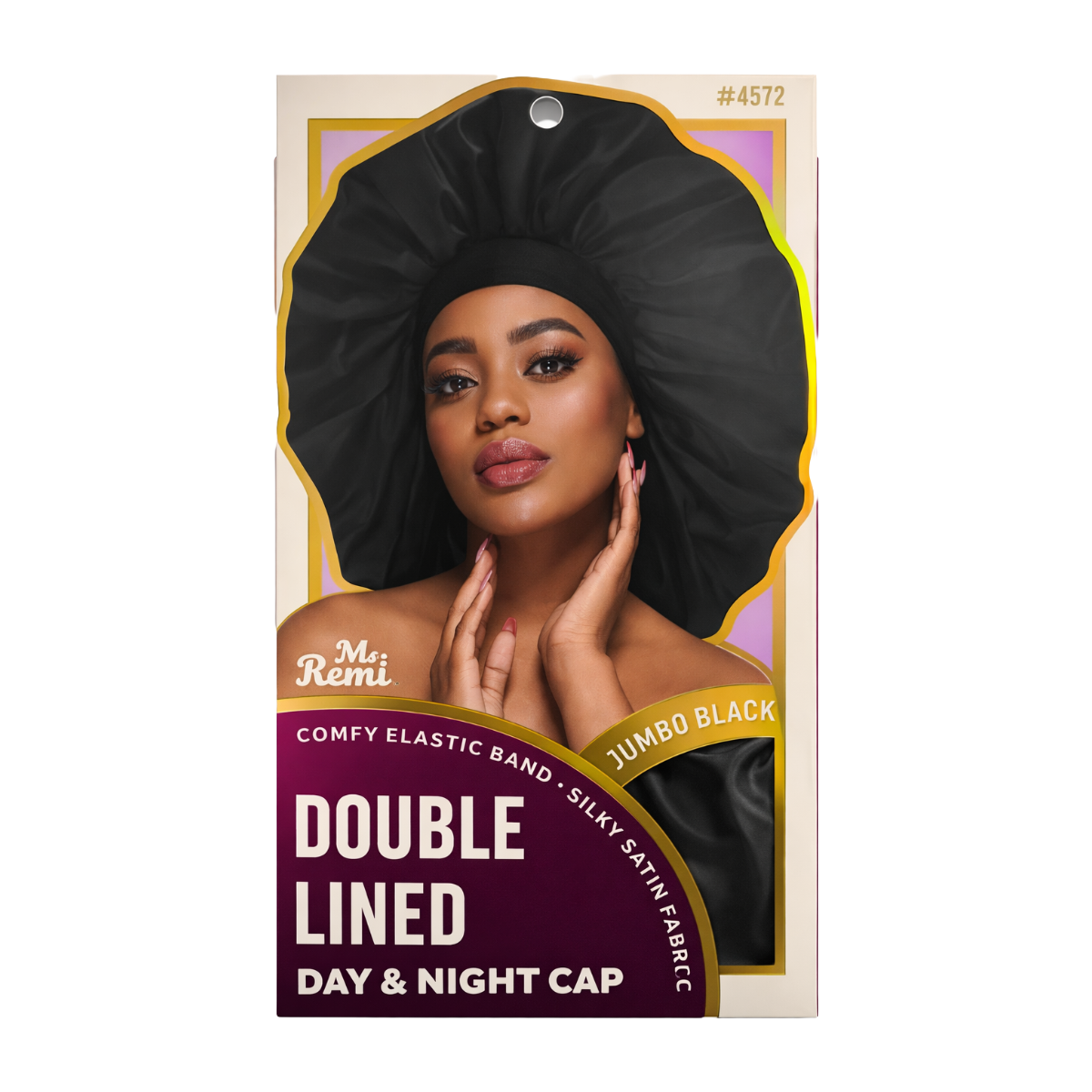 Bonnet double couche jour et nuit [Jumbo] [Black] #4572