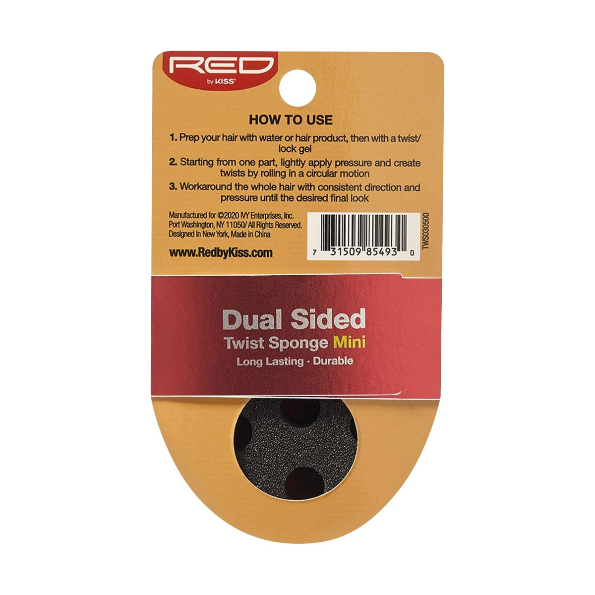 Dual Sided Twist Sponge [Mini] #TWS03