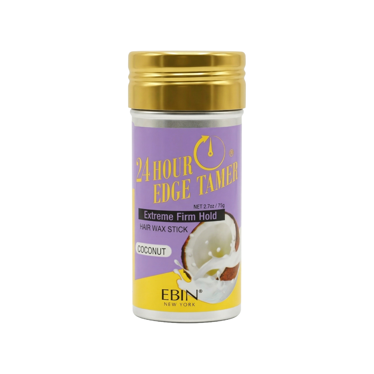EBIN 24 Hour Edge Tamer Hair Wax Stick [Coconut] 2.7oz