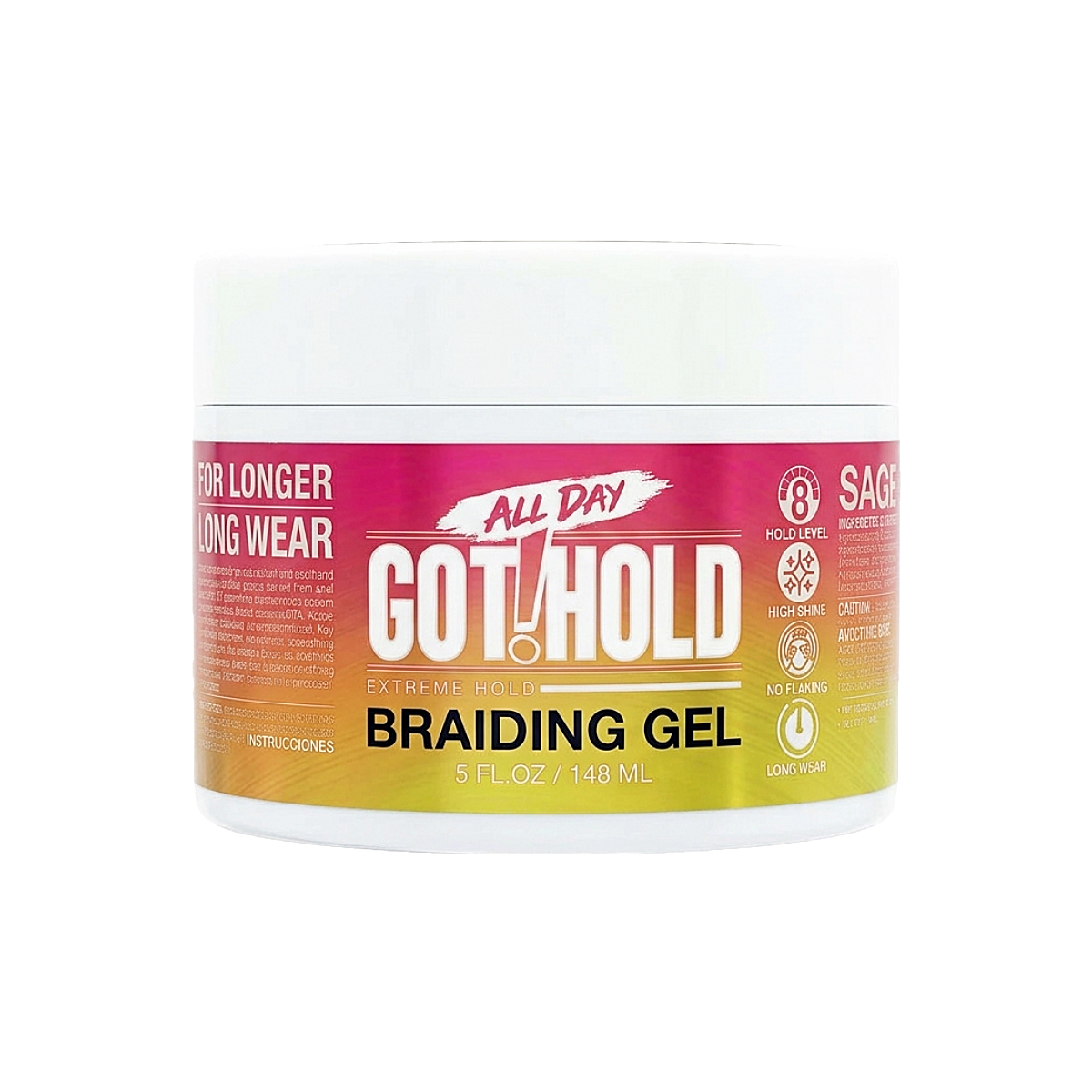 EBIN All Day Got Hold Braiding Gel 5oz