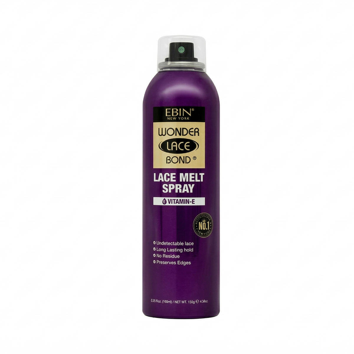 EBIN Merveilleux Adhésif Dentelle Spray Aérosol Fondant [Vitamin-E] 6.08oz