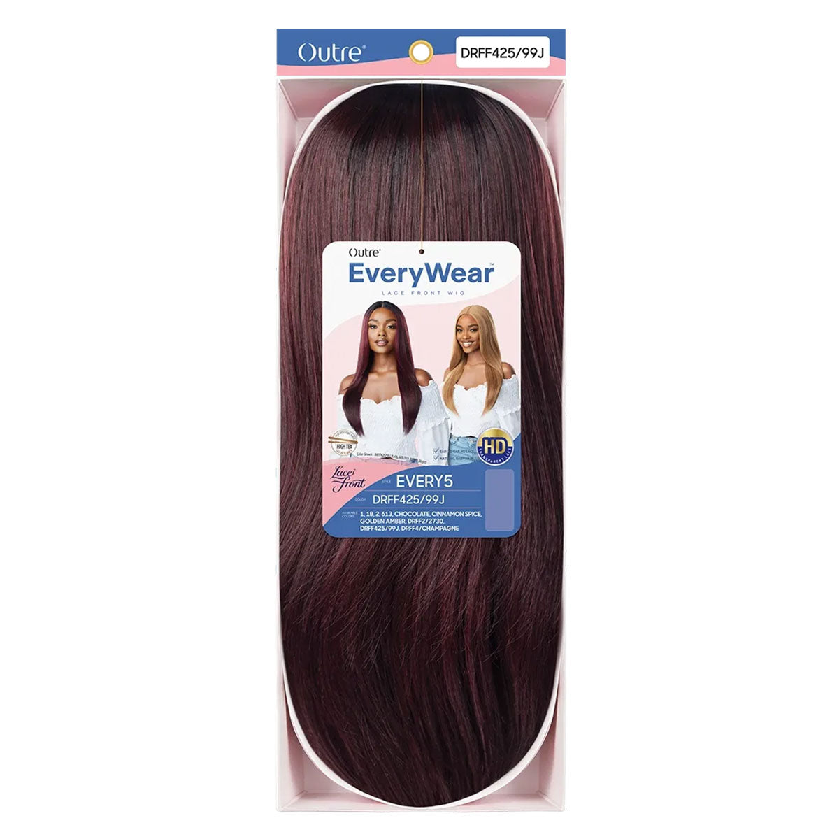 Perruque synthétique à dentelle frontale EveryWear EVERY5 26"