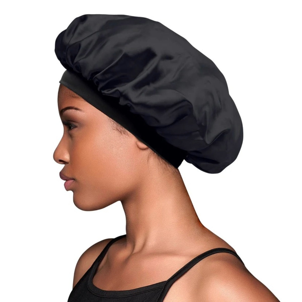 Evolve Satin Bonnet [Midnight] #661