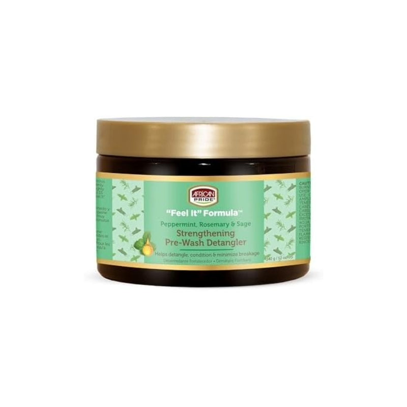 "Feel It" Formula Peppermint, Rosemary & Sage Strengthening Pre-Wash Detangler