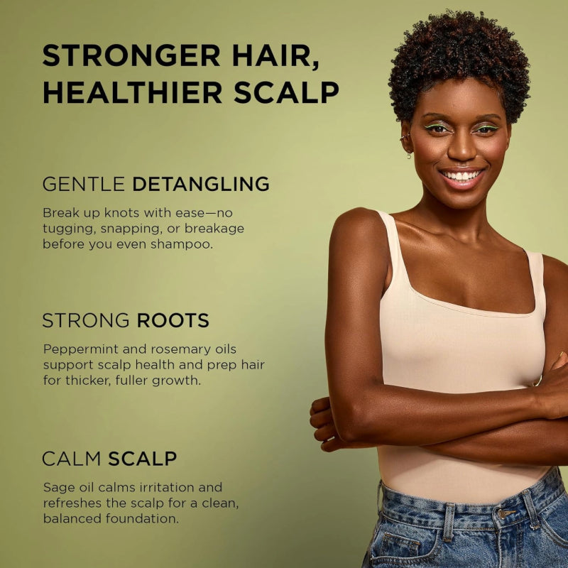 "Feel It" Formula Peppermint, Rosemary & Sage Strengthening Pre-Wash Detangler
