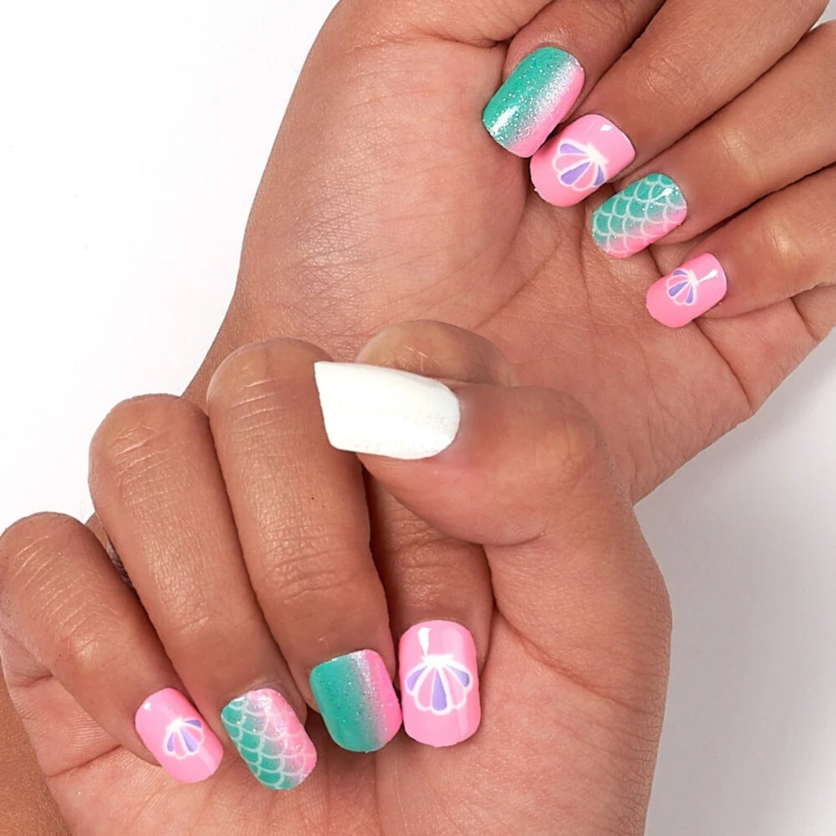 GOLD FINGER Little Diva Faux Ongles Autocollantes [Première] #BLL03