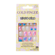 GOLD FINGER Little Diva Faux Ongles Autocollants [Fantasy Dream] #BLDG08