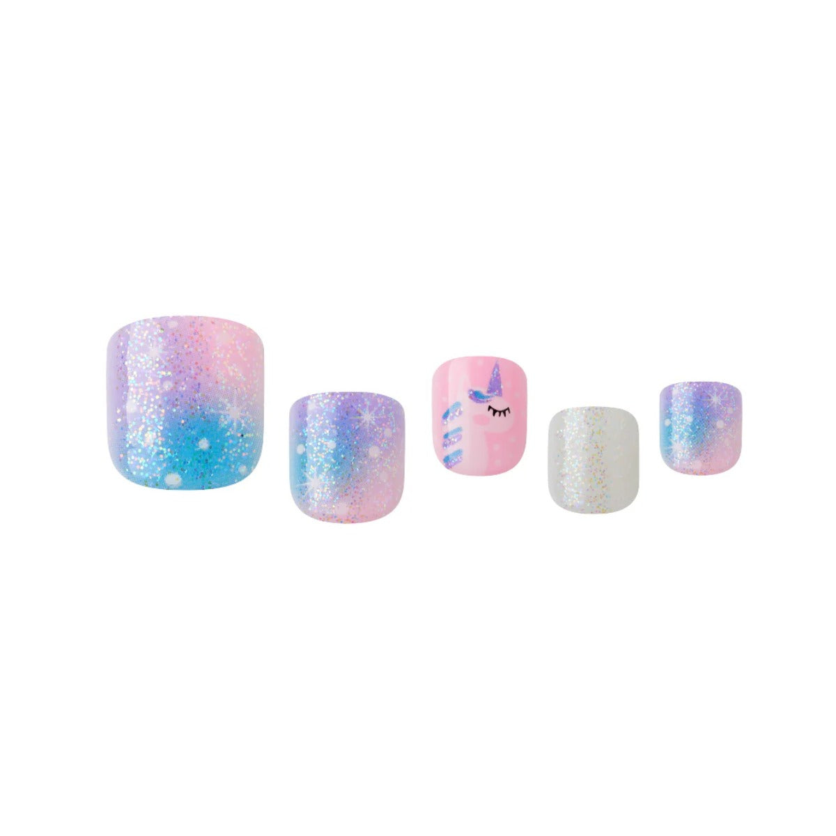 GOLD FINGER Little Diva Stick On Nails [Fantasy Dream] #BLDG08