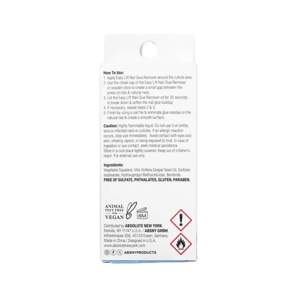 Glamify Easy Lift Nail Glue Remover #NTGR01