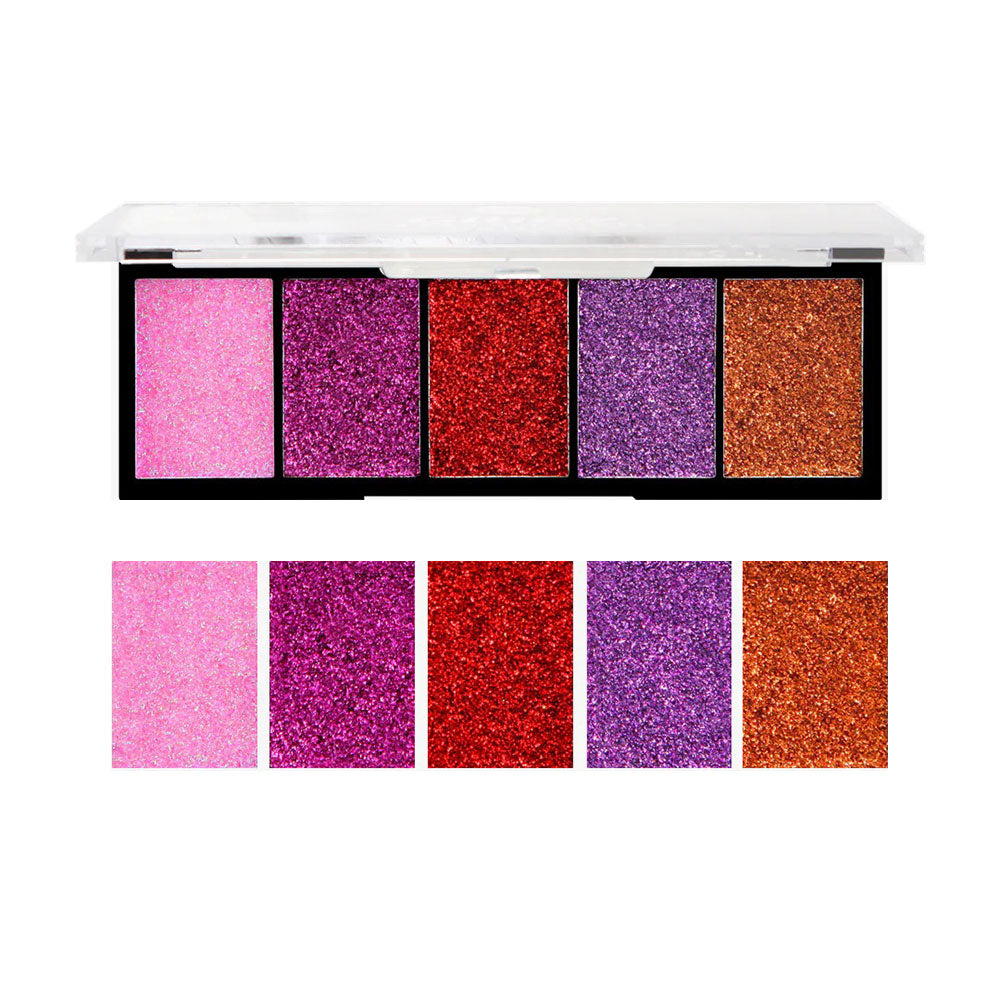 Palette de maquillage pailletée [Love Sparks] #Fgpl01